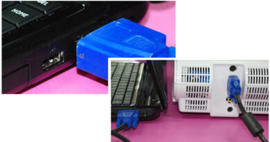 วิธีเชื่อมต่อ Connect Projector บน Windows 7